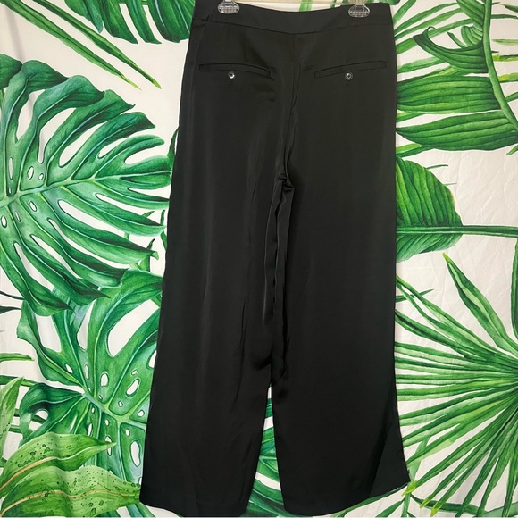NWT $100 Banana Republic 12P Sleek Pleated Wide Leg Office Work Preppy Pants - Picture 3 of 10